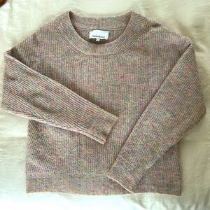 Heartloom spacedye knit sweater size small